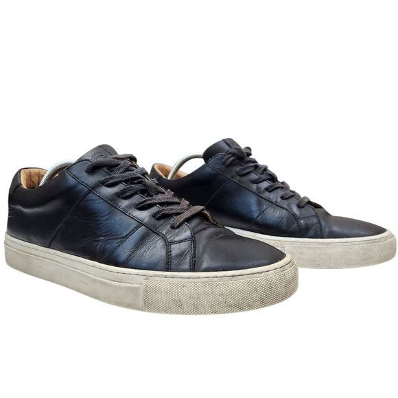 GREATS Brooklyn Royale 2.0 Leather Low Top Casual Lace Up Sneaker Made Italy 12